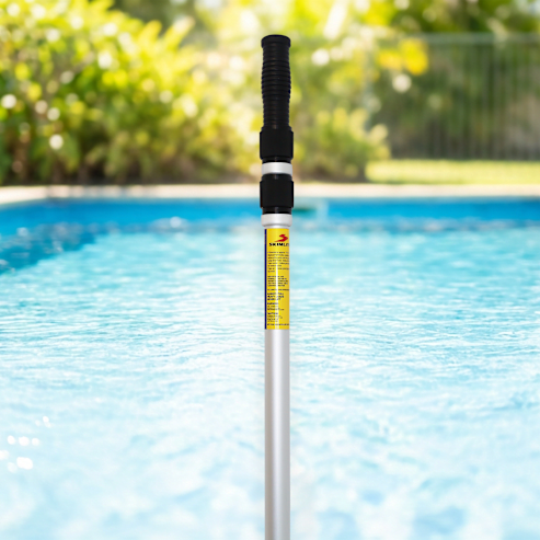 Skimlite Dually 3-Piece Telescopic Pool Pole (6' – 18') | Dual-Lock System | 9018