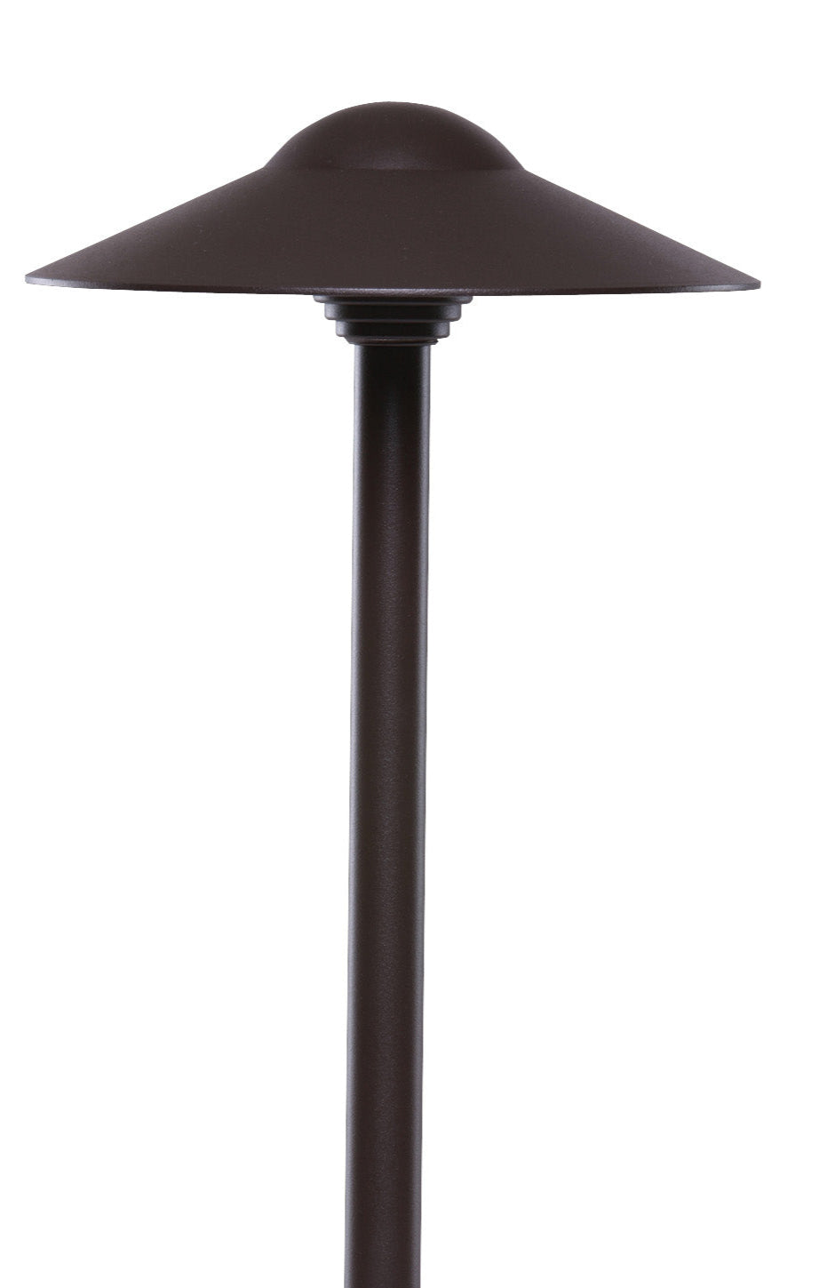 Sollos Pathway Dome Light - Textured Bronze - 15" Stem - 8.3" Hat