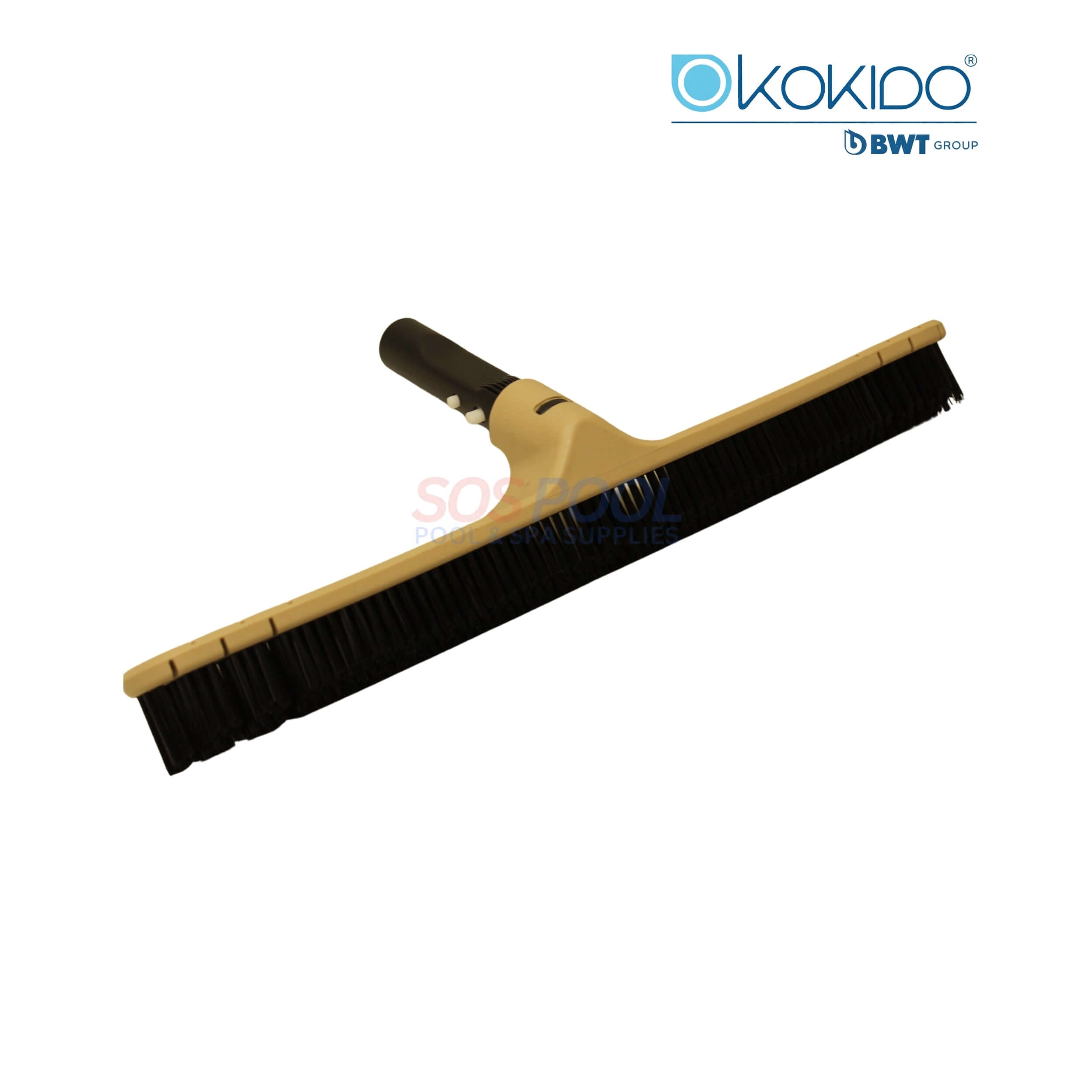 Kokido Tan Wall Brush With Pole Connector | WB001