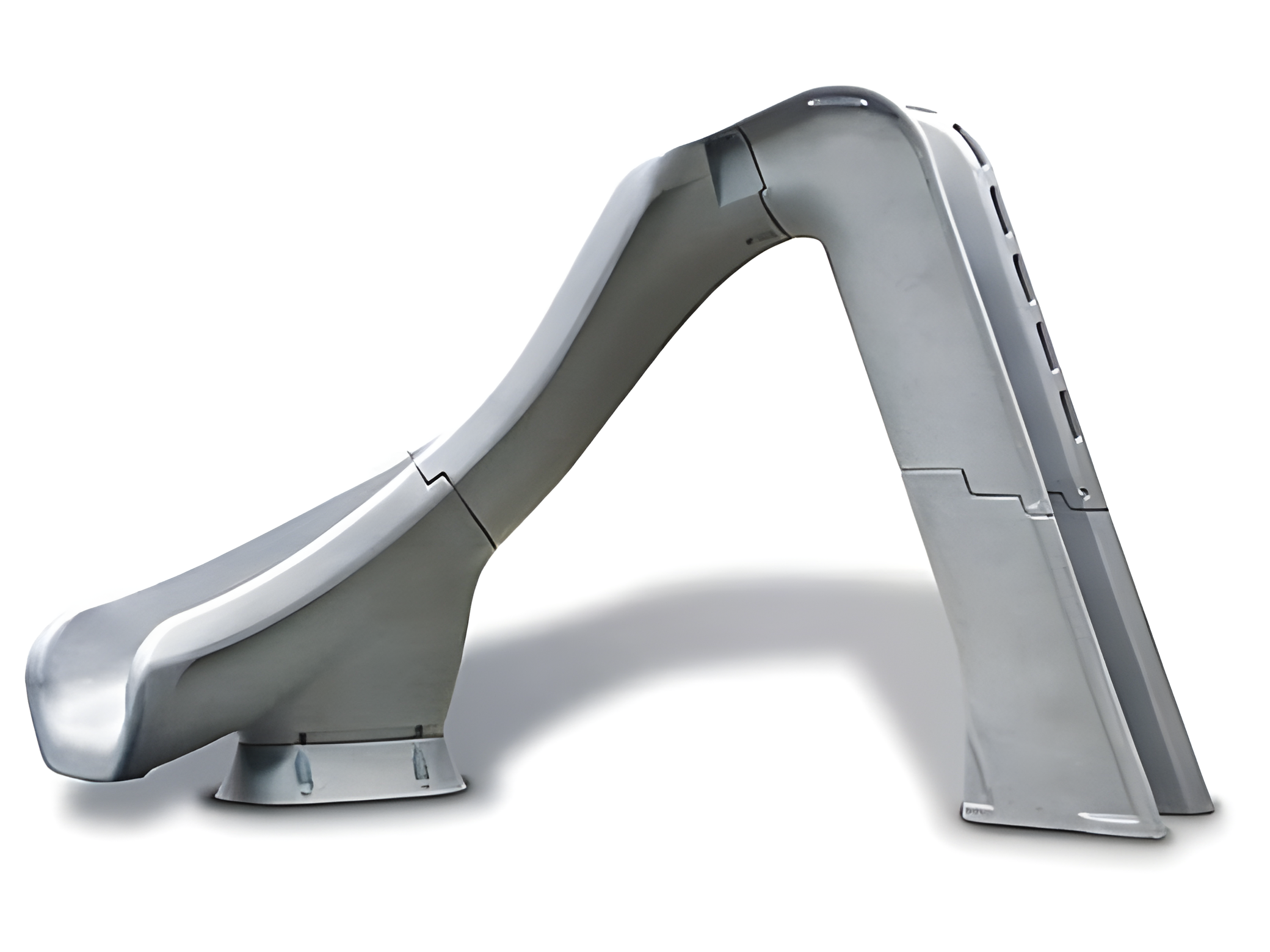 SR Smith Typhoon Pool Slide, Left Turn, Gray | 670-209-58224