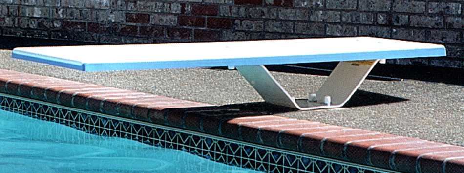 S.R. Smith Frontier II Diving Board Assembly, 6', Radiant White | 68-209-58662