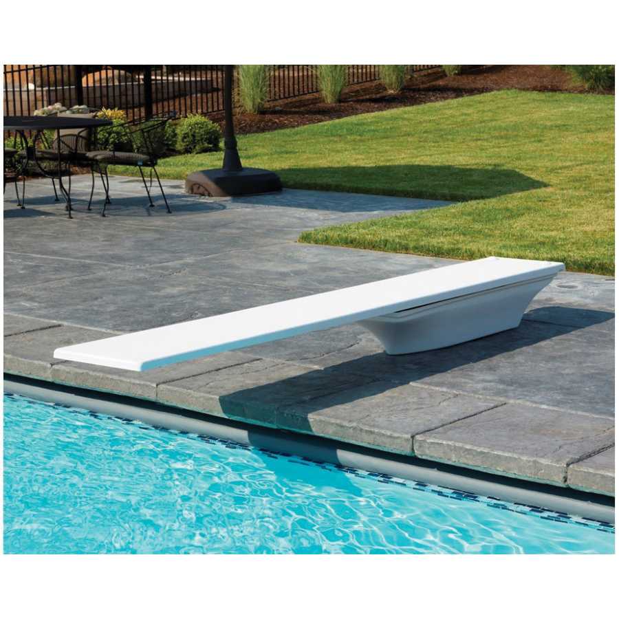 S.R. Smith Flyte-Deck II Stand with Fibre-Dive Board, 6', Gray | SSR6821073620