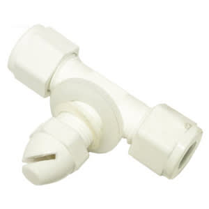 S.R. Smith Frontier II Top Spray Nozzle with Tee, 70 Degree Pattern | 69-209-039