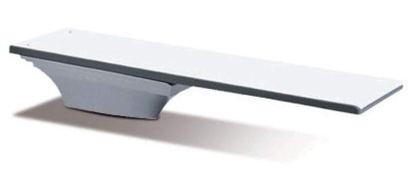 S.R. Smith Flyte-Deck II Diving Board with Jig, 10', Radiant White | 70-209-7402