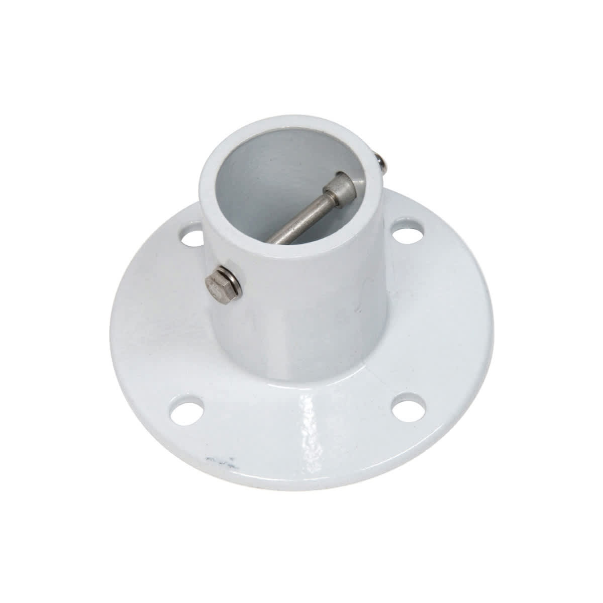 S.R. Smith Deck-Mounted Anchor, Individual Flange, White | 75-209-5000