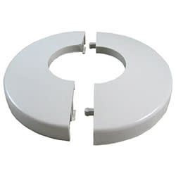 S.R. Smith Snap-Tite Escutcheon, White, Plastic Sleeve (.145) | EP-200-PW