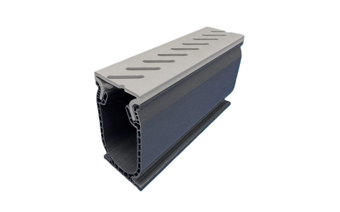 Stegmeier | SDDPRO-G | 10' Frontier Gray Deck Drain Pro