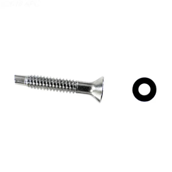 Swimmables | SW-70-355 | Pentair Style 316 Stainless Steel Pilot Screw with Gum Washer – Durable Replacement for Pool Light Mounting