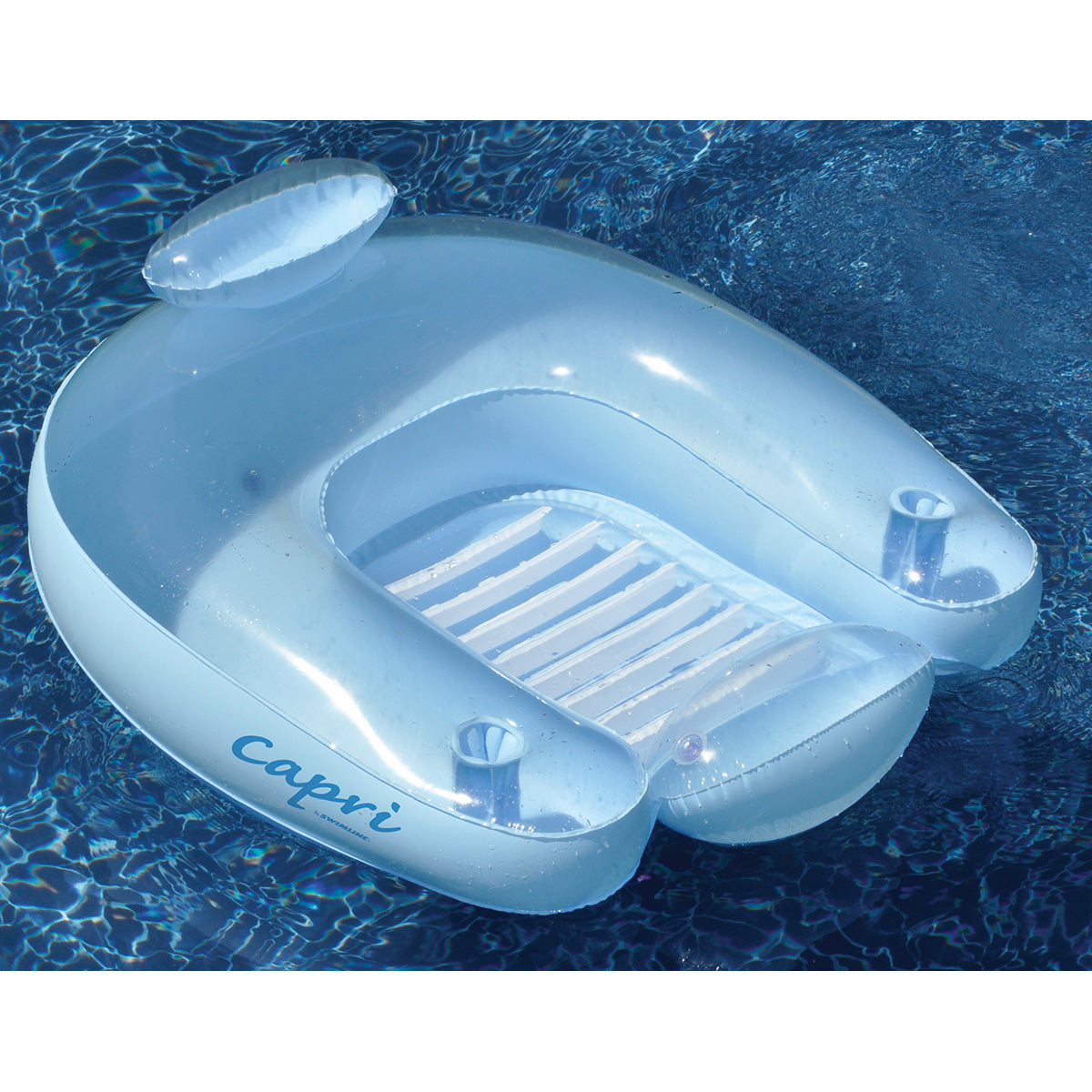 Swimline 90414SL 36.5" x 32" Capri U-Shaped lounger Chair