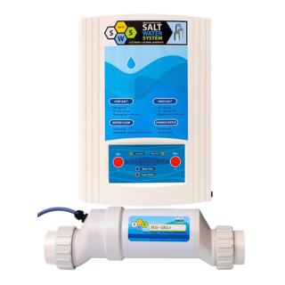 SWS Salt Water Chlorine Generator for Pools up to 10,000 Gallons