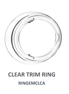 Atom - Vinyl/Fiberglass Clear Trim Ring