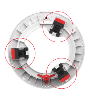 R10 Retro - Adapter Plate with Cam Locks (White)