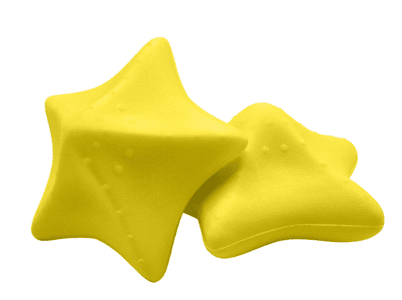 Absorbent Oil/Lotion Starfish Sponges 2 per Pack