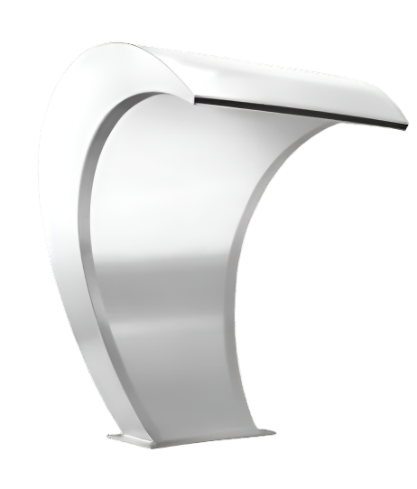Grand Effects Escala Stainless Steel Freestanding Waterfall