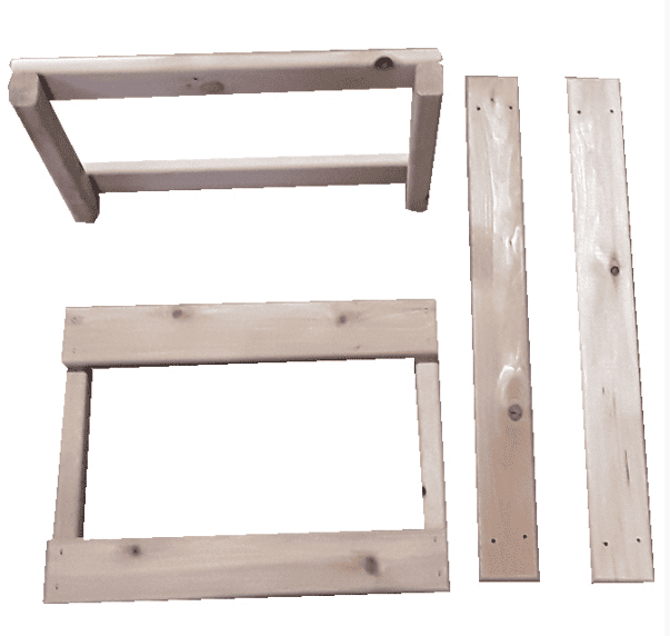 Leisurecraft - Electric Heater Shield - White Cedar