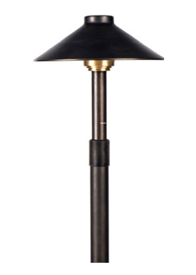 Sollos Telescoping Path Lights - Textured Bronze