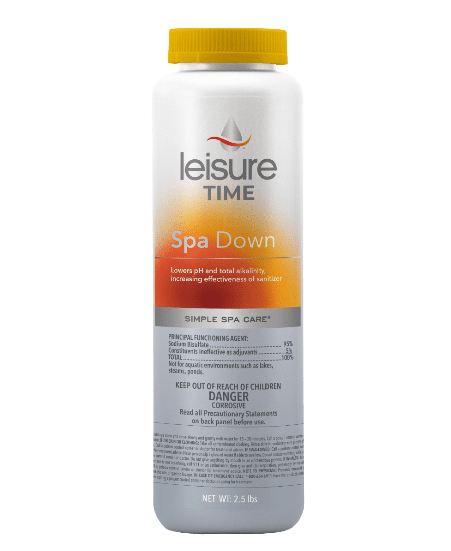 Leisure Time Spa Down (pH decreaser) – 2.5 Pound (lb) Bottle
