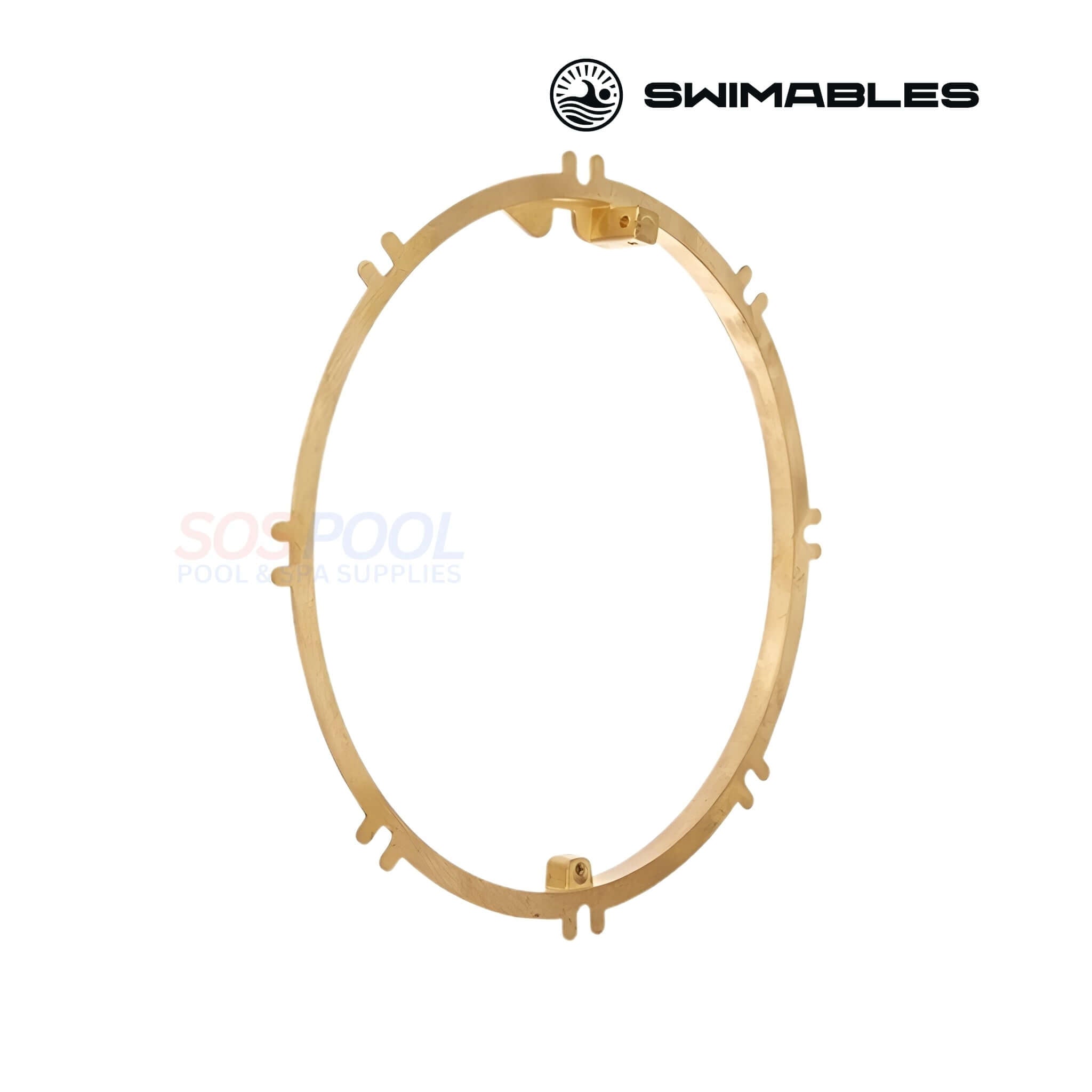 Swimables Mounting Brass Ring for Pentair Large Stainless Steel Niches | 79211600