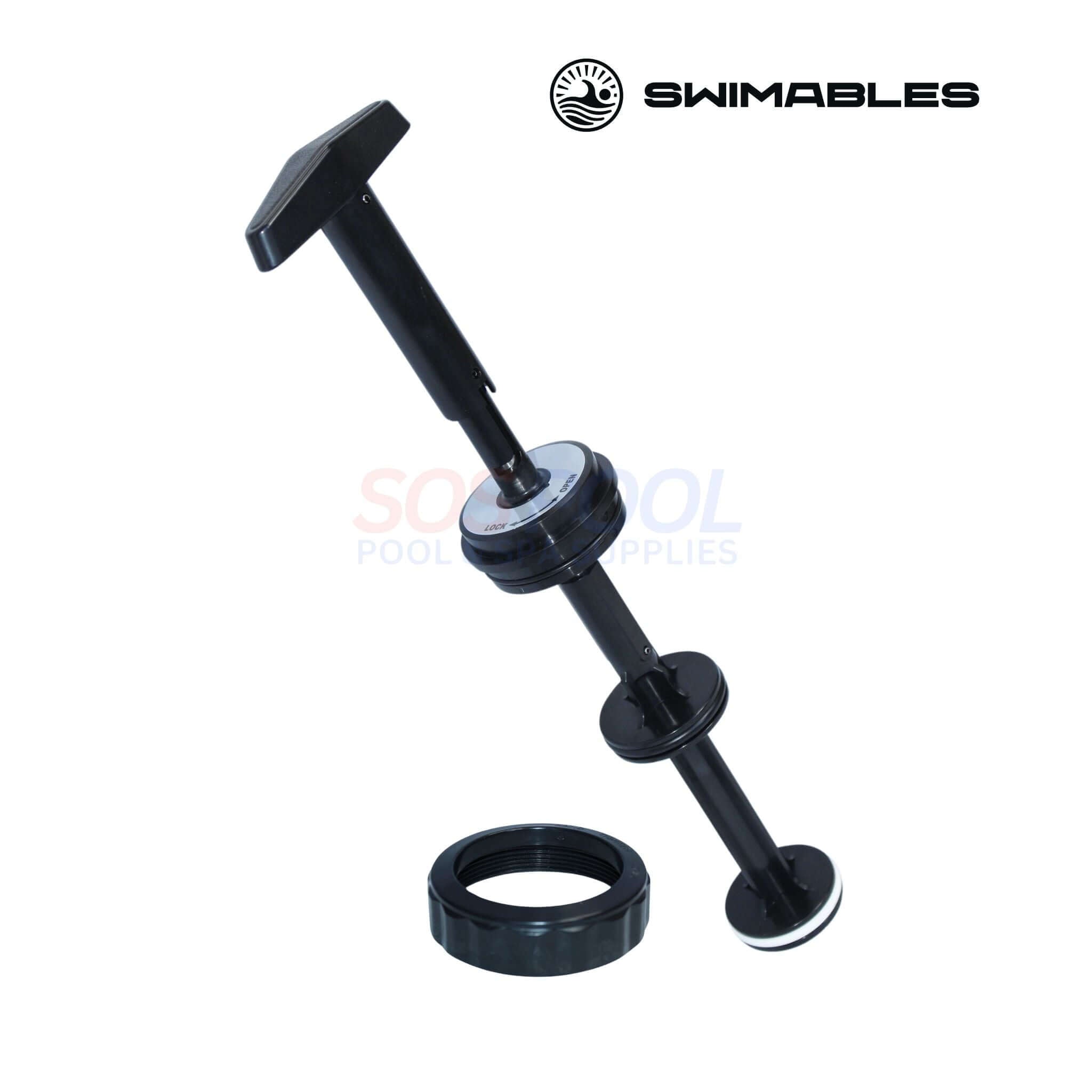 Swimables Piston and Handle Assembly For Hayward SP0410X Push Pull Slide Valves | SPX0410BA | SW-27-410