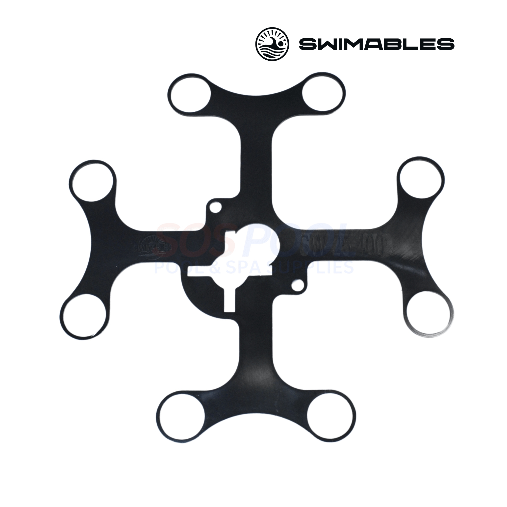 Swimables Filter Template For Pentair FNS Plus, Nautilus & Titan CM | 98725800 | SW-25-400