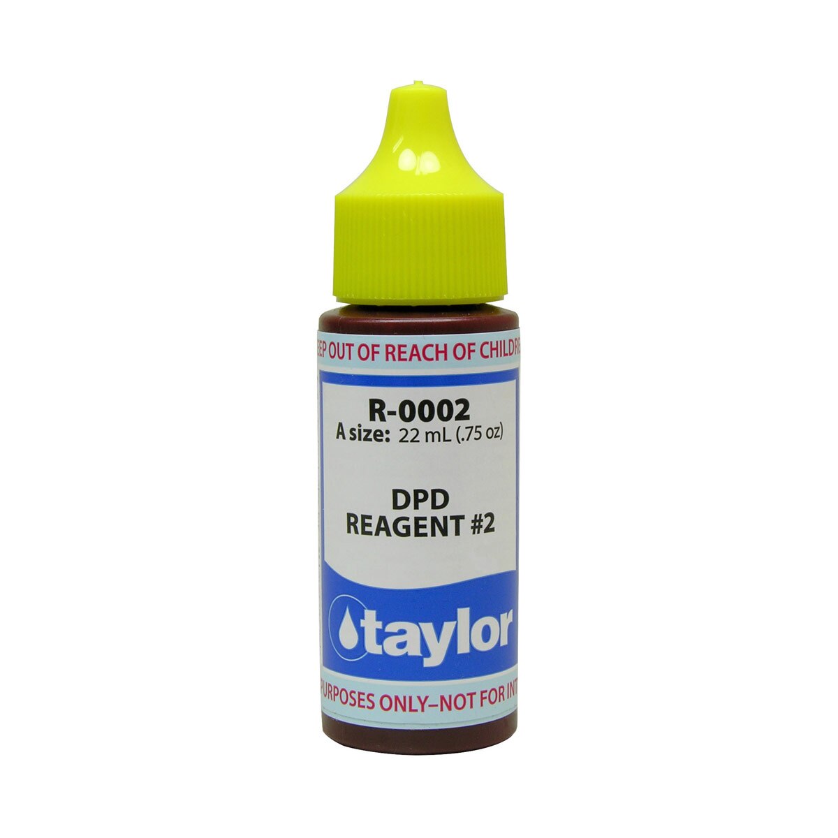 Taylor DPD Reagent #2 Chlorine Test Reagent, 3/4 oz, 24-Pack | R-0002-A-24