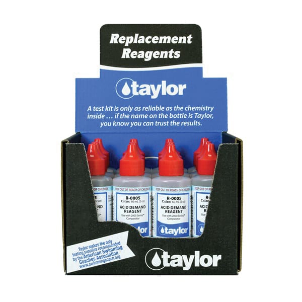 Taylor Acid Demand Reagent, 2000 Series, 2 oz, 12-Pack | R-0005-C-12
