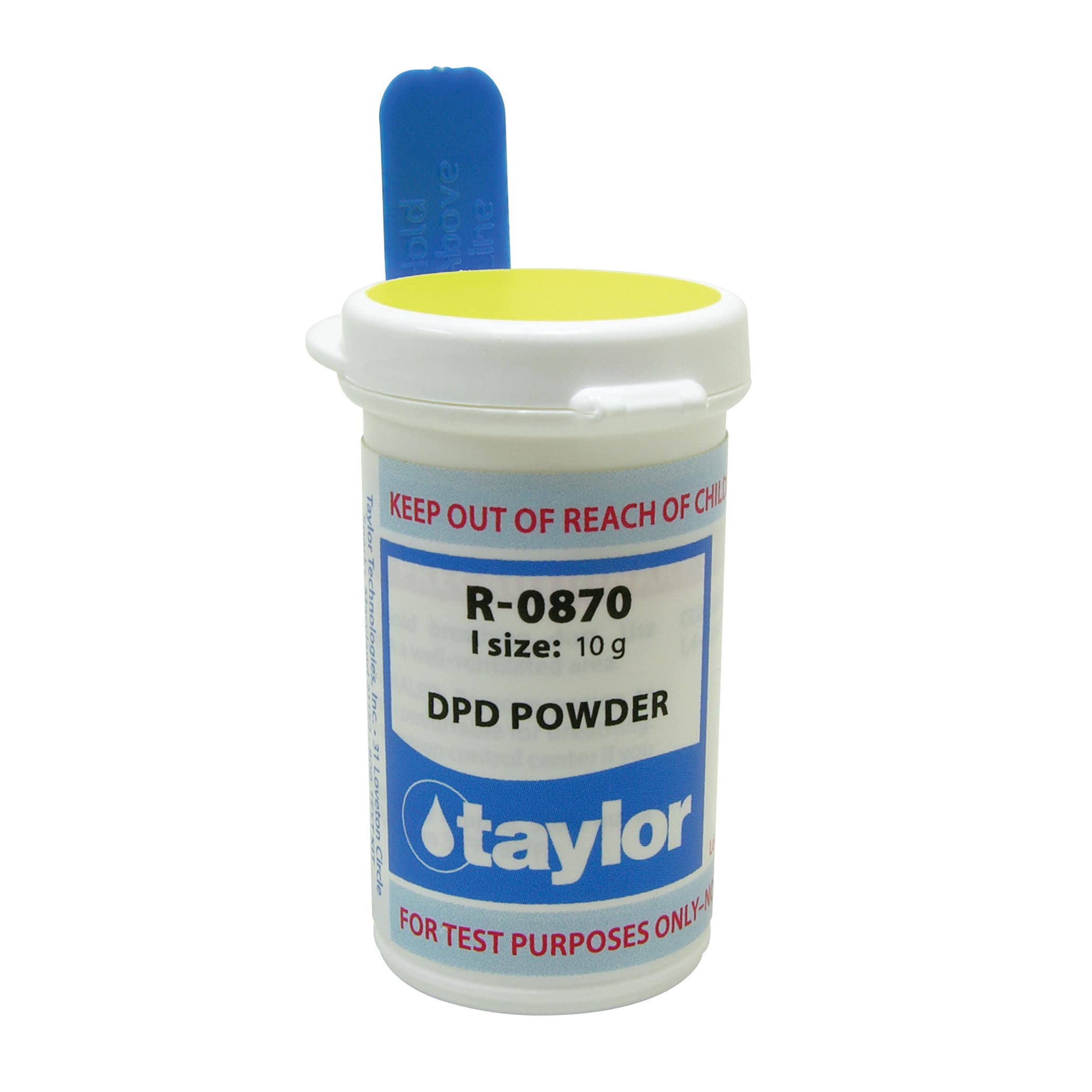 Taylor DPD Powder Chlorine Testing Reagent, 10g, 12-Pack | R-0870-I-12