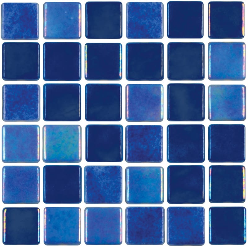 Npt Tribeca, Dark Blue Glossy - 1" x 1"