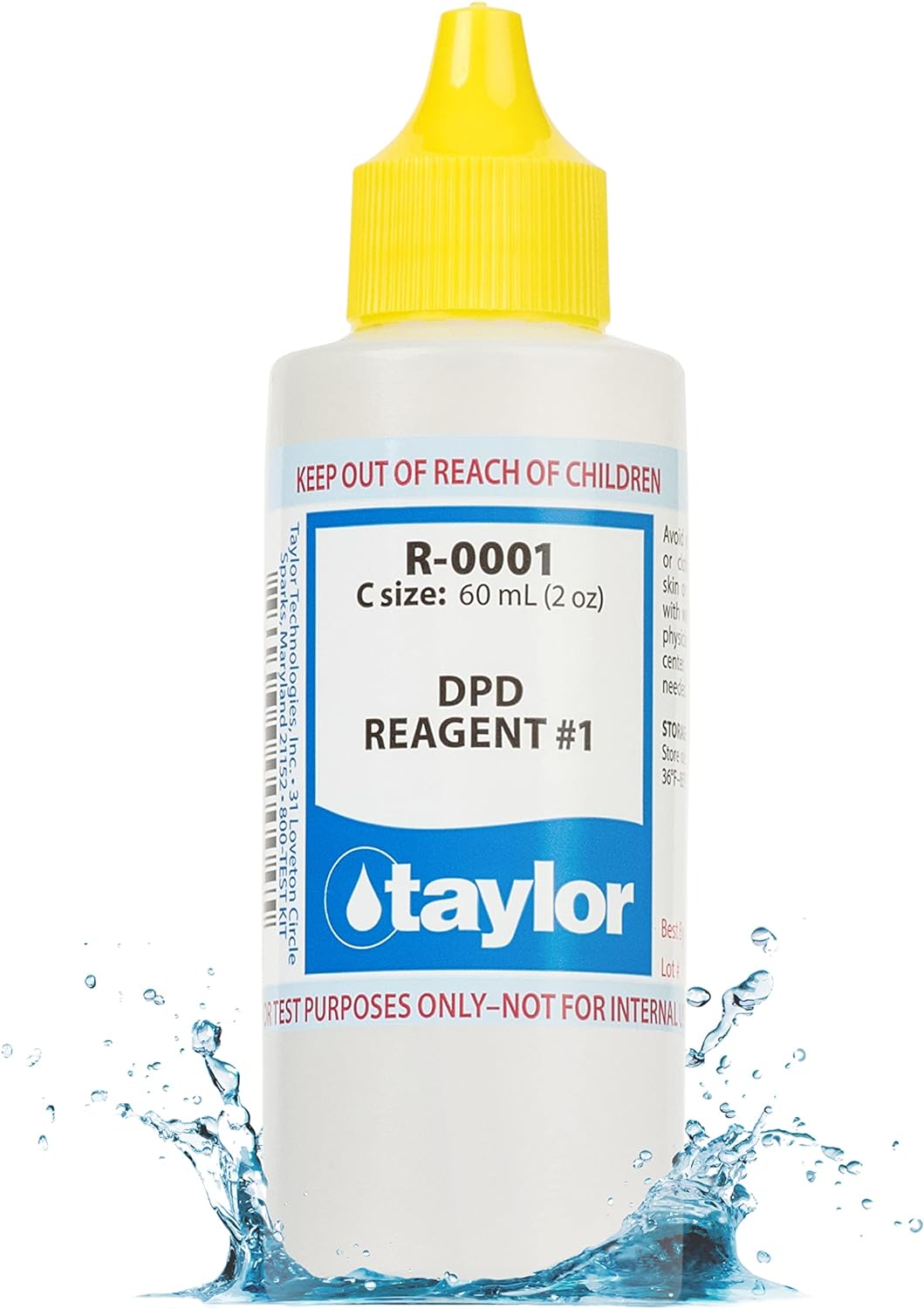 R-0001-C DPD Reagent #1 by Taylor Technologies | 2 Oz. Dropper BottleR-0001-C DPD Reagent #1 by Taylor Technologies | 2 Oz. Dropper Bottle