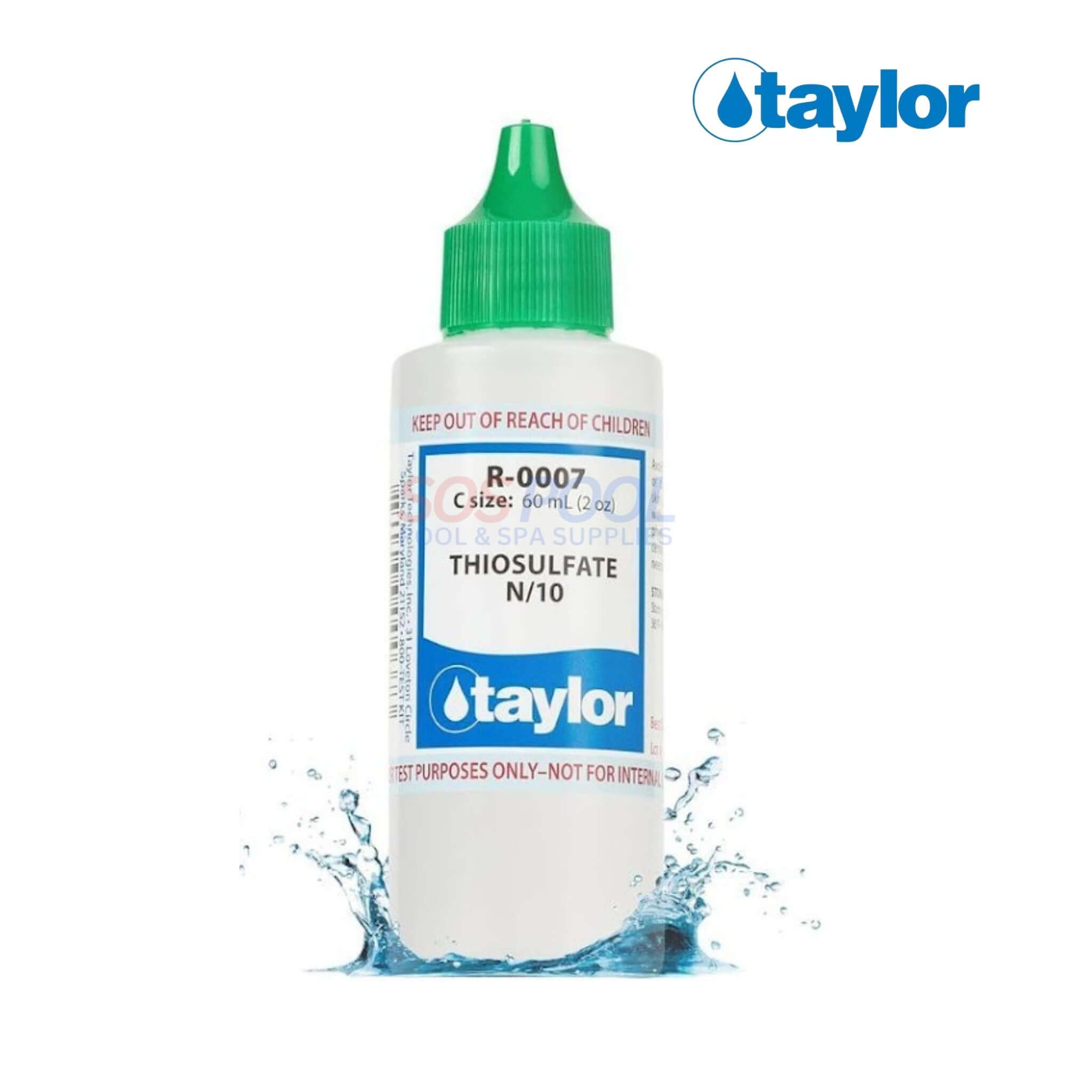 Taylor Thiosulfate N/10 Reagent Chlorine Neutralizer | 2 oz. | R-0007-C