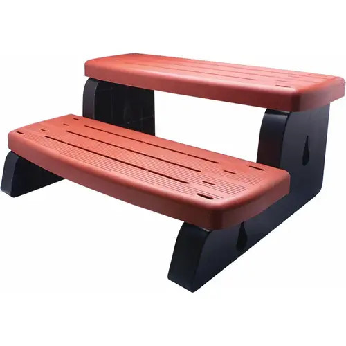 Waterway Plastics Spa Step Assembly - Teak | 535-2209-TEK