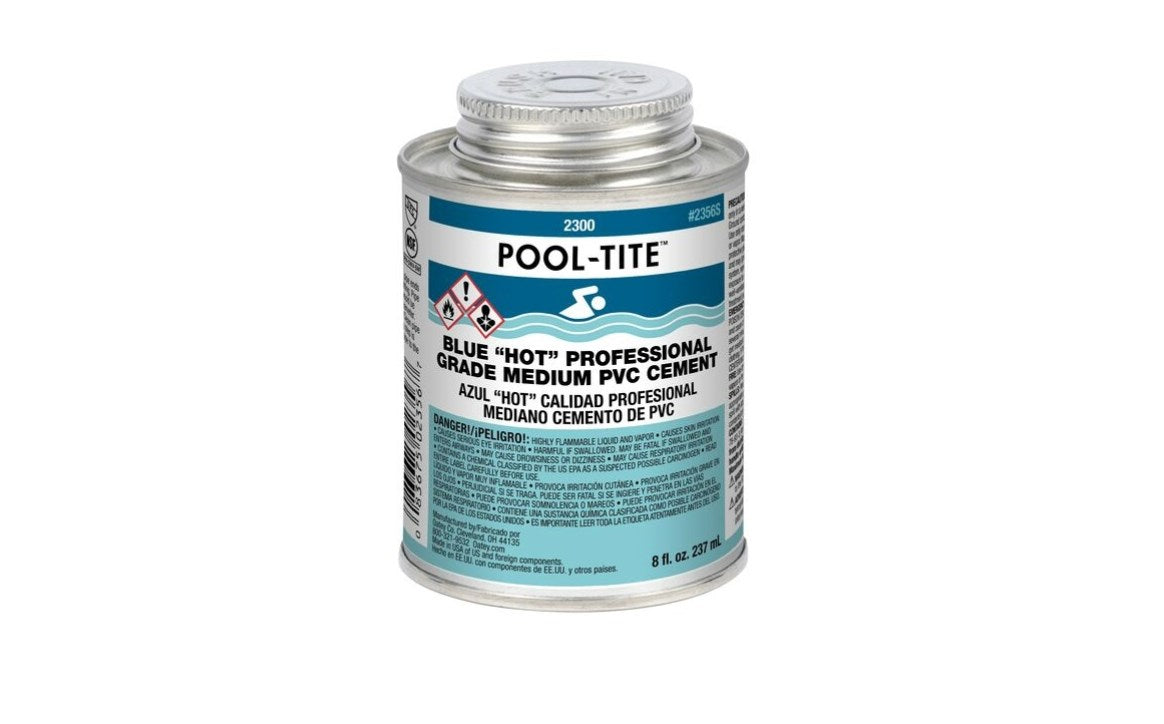 Oatey | 2356S | Pool-Tite 2300 Blue PVC Cement 8 oz
