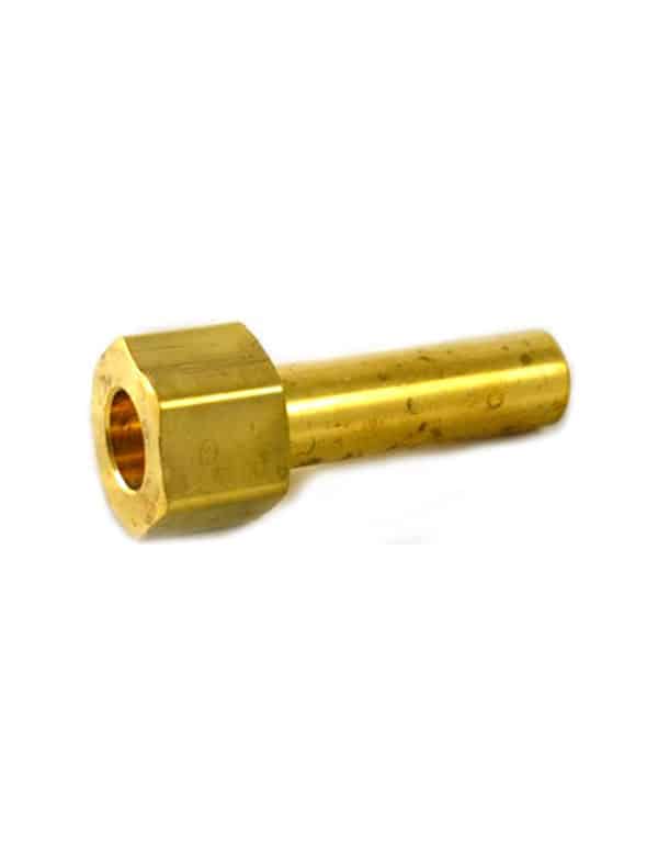Val-Pak Clamp Sleeve Nut, 5/16", Brass | V60-110