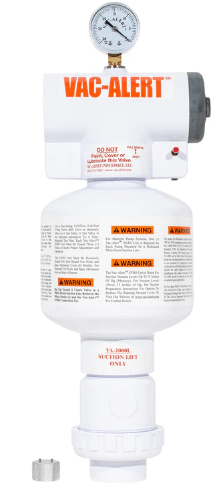 Vac-Alert VA-2000S Commercial Safety Vacuum Release System for Submerged Suction Applications