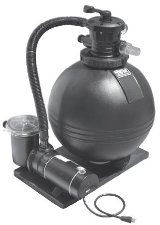 Waterway 22" Sand Filter with 1.5 HP Pump 520-1707-6