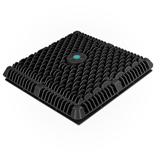 AquaStar 12" Wave Suction Outlet Cover - Black
