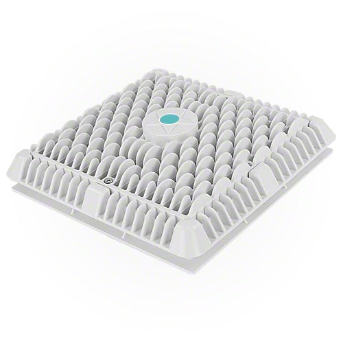 AquaStar 9" Wave Suction Outlet Cover - White