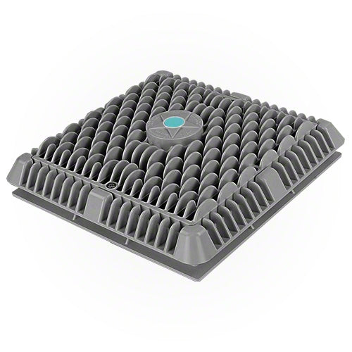 AquaStar 9" Wave Suction Outlet Cover - Dark Gray