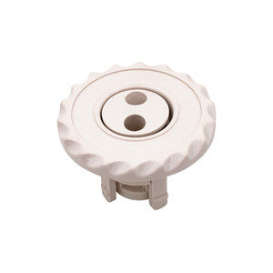 Waterway White Eyeball Assembly for Mini Gunite Pulsator Jet Internal, 224-1040