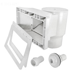 Waterway Flo-Pro II White Skimmer Filter Wide Mouth Above Ground 1.5"FPT |, 560-C3A60L