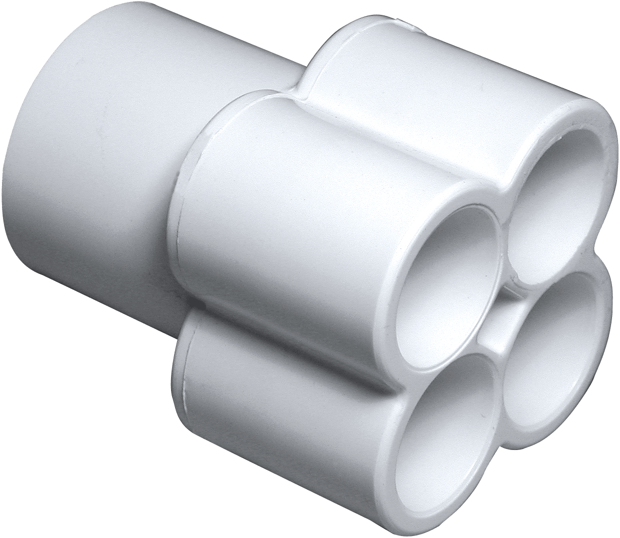 Waterway Plastics Spa Manifold, 1", Four 1/2" Slip Ports | 672-4570