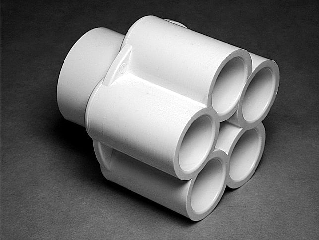 Waterway Plastics Manifold, 1-1/2" Slip Inlet, 1/2" Slip Outlet | 672-4580