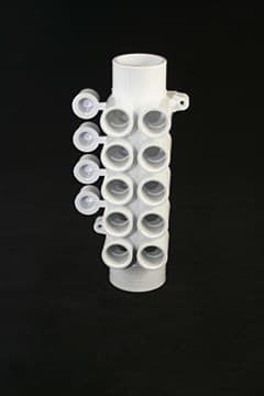 Waterway Plastics Manifold, 10-Port | 672-4630