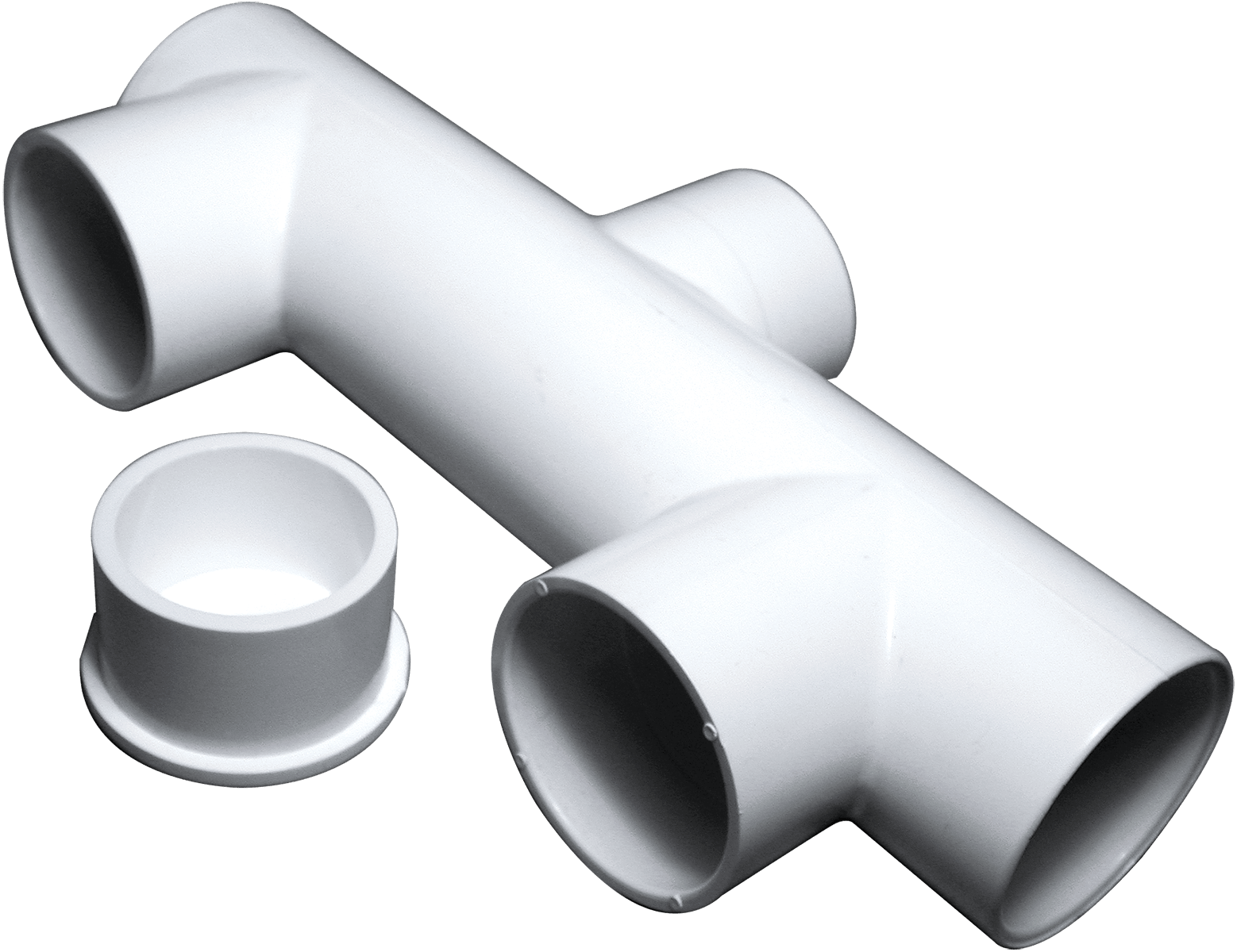 Waterway Plastics Skim Filter Manifold Tee, 100 sq ft, with Plug | 672-5090