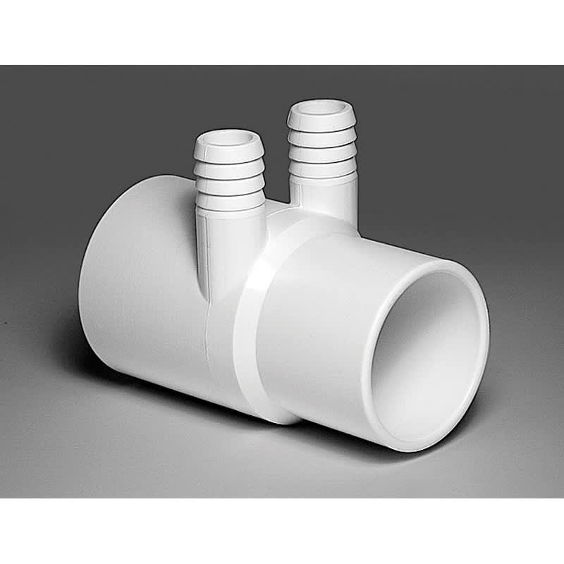 Waterway Plastics Spa Manifold, 2" Slip x 2" Spigot | 672-7130