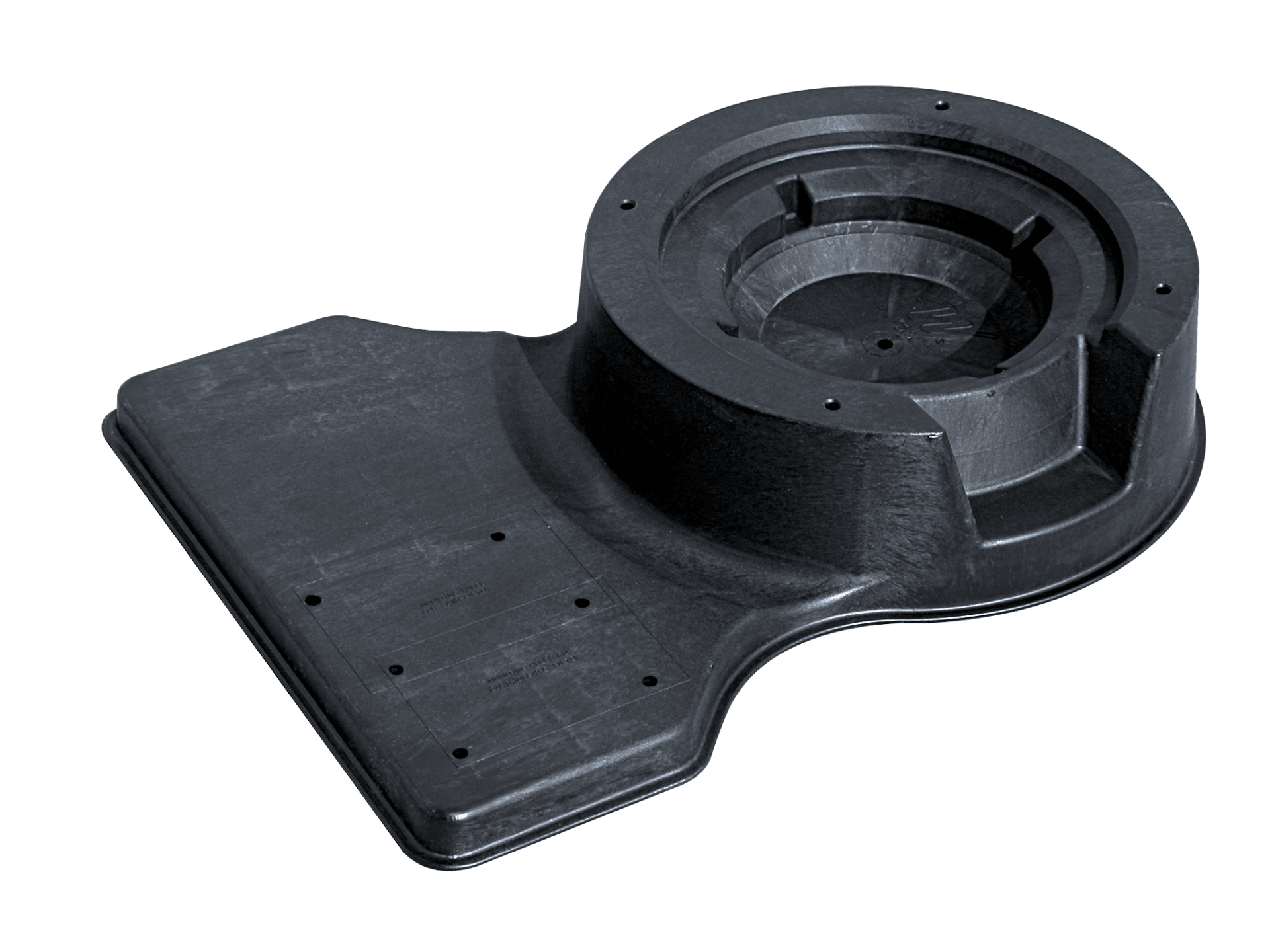Waterway Plastics Standard System Base, for Pool Equipment, Replacement | 672-7241