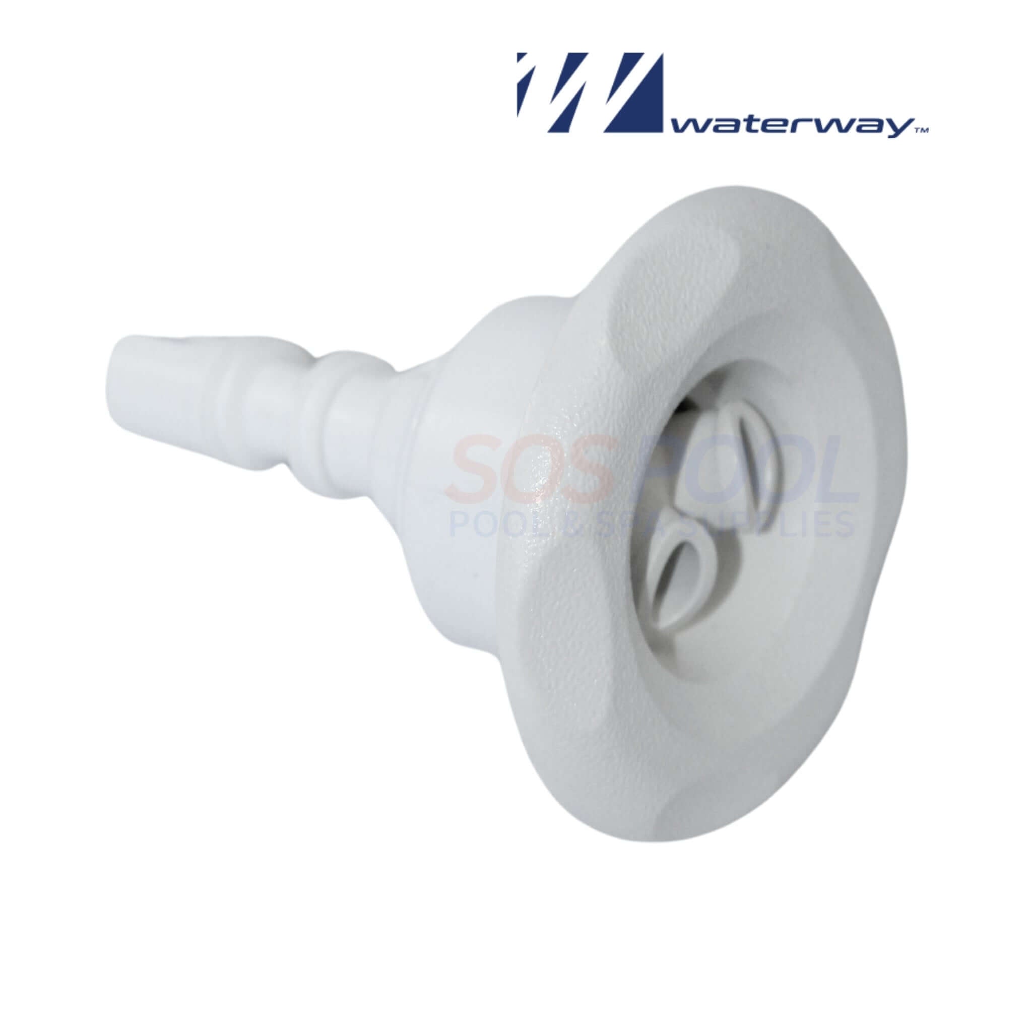 Waterway Mini Storm Twin Roto Scallop Jet | White | 3" | 212-7950