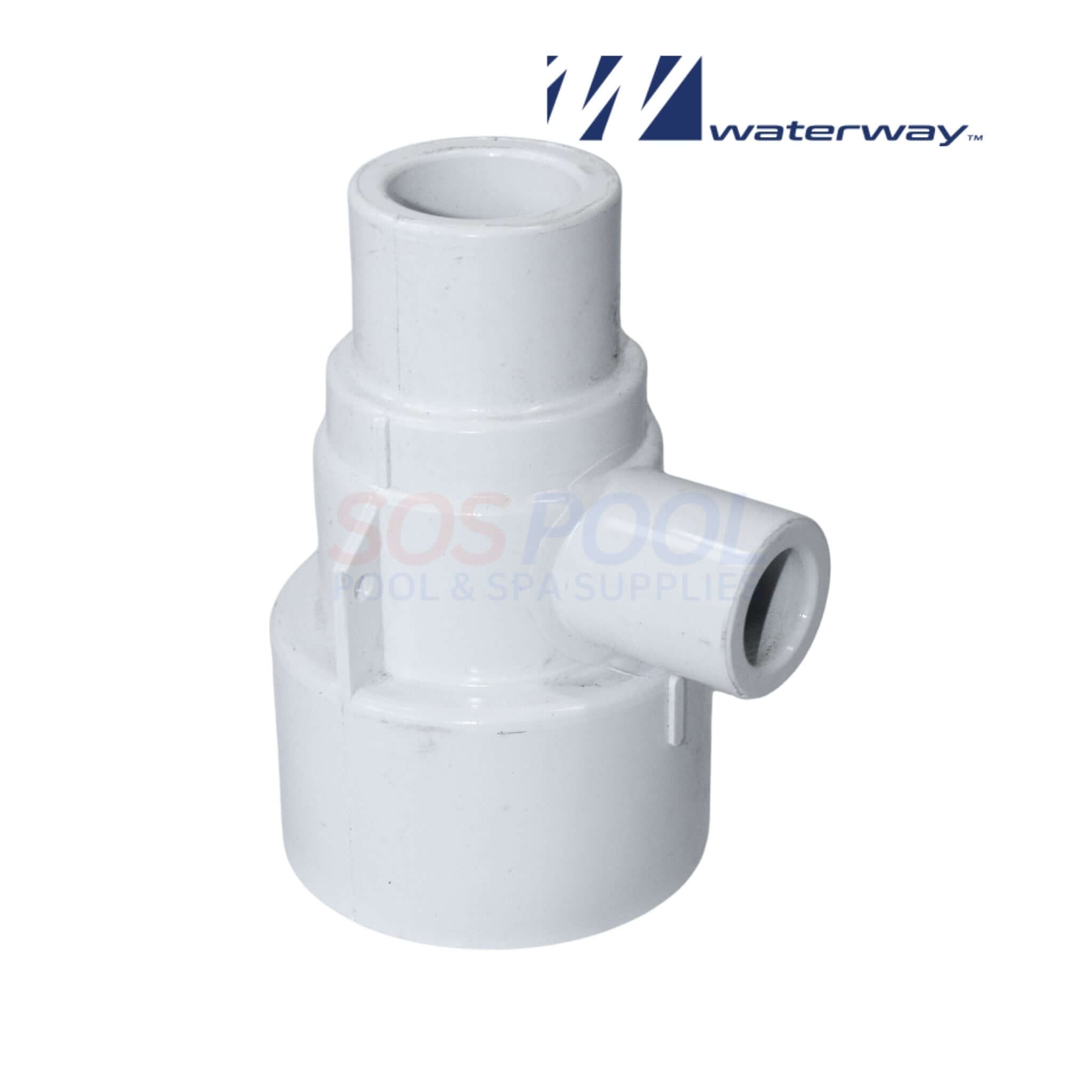 Waterway Poly Storm Gunite Slip Straight Spa Jet Body | 0.5"x 1.5" | 211-3040