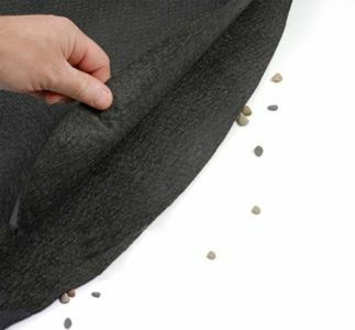 GLI Armor Shield Liner Floor Pad, 36' Round, 70-0036RD-BLK-160