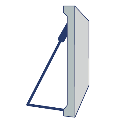 Adjustable A-Frame Brace - 14 Gauge Steel